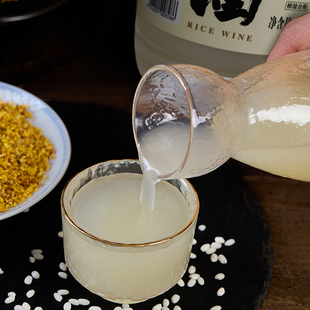 金丹阳糯米酒低度数米酒甜酒酒精度数0.5度2.5L装5斤装
