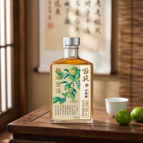 恒顺百花青梅酒265ml喜上梅梢10度微醺口感