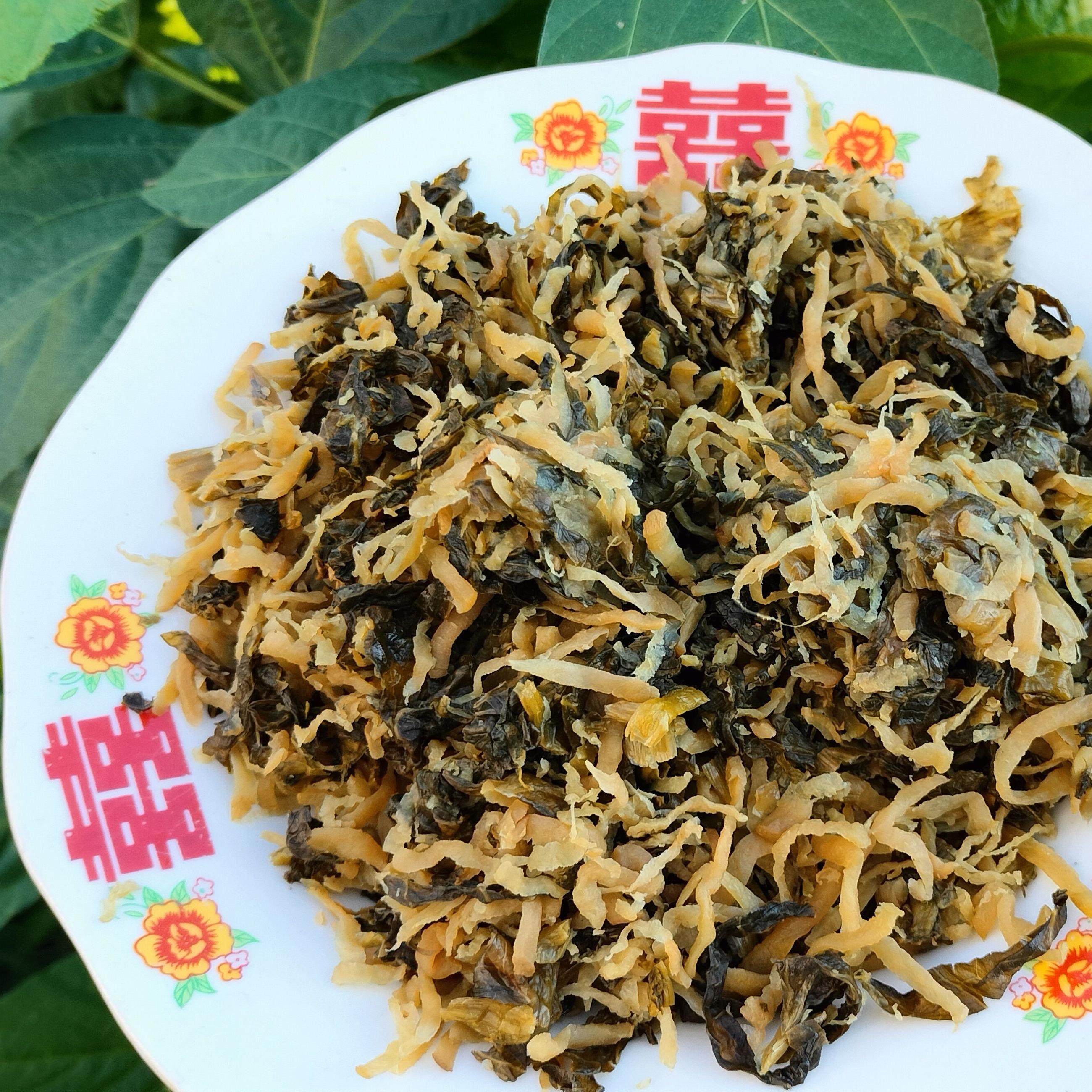 崇明合大头菜丝腌干原味菜头疙瘩下饭菜拌粉拌面扣肉酸菜芥洋代4
