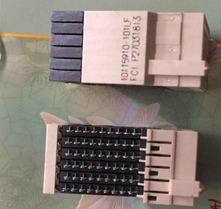 直拍 10115910-101LF  2mm间距  6排 54pin 高速模块连接头 插座