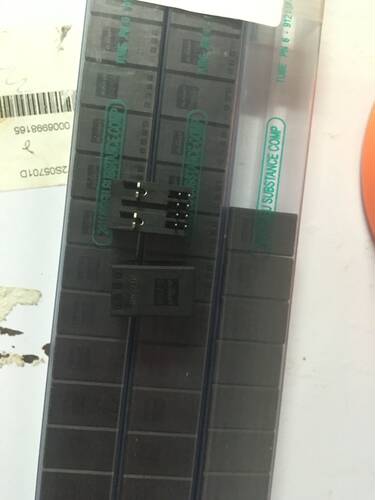1376009-1 AMP D-2100 8P 弯脚 X卡槽
