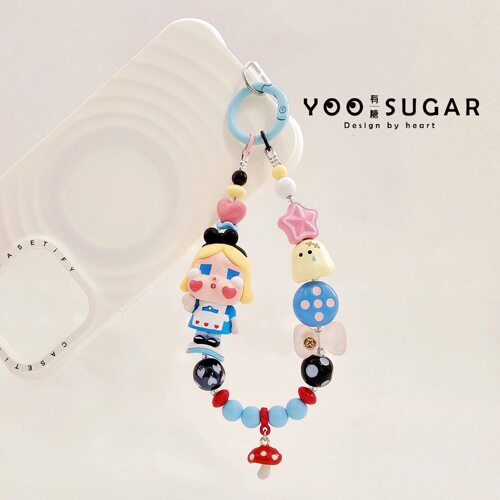 哭娃CRYBABY手机链水杯链ccd链包挂件车挂可爱礼物