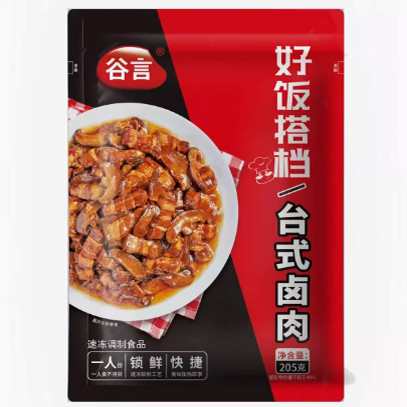 谷言盖浇饭冷冻料理包台式卤肉2包装速食菜/预制菜