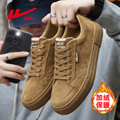 学院舒适板鞋 回力新品 休闲鞋 ins潮鞋 加绒保暖帆布鞋 男女低帮时尚