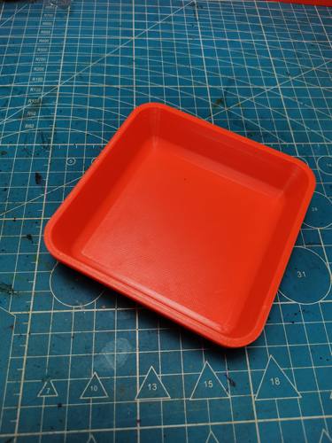 安云战锤 战锤小零件 帝国忠橙 拆件 收纳盘 塑料托盘 簸萁盘