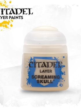 战锤40k GW漆 面漆 Screaming Skull