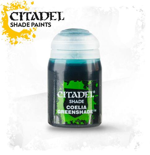 安云战锤 墨绿洗 阴影漆 Shade Coelia Greenshade 柯利亚绿影