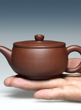 高难度小品宜兴紫砂壶泡茶壶原矿黑金砂名家纯全手工壶120CC碗壶