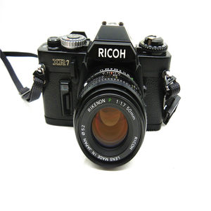 天成影像器材ricon理光xr7+50/1.7定焦镜头135复古胶卷照相机单反胶片机成色新