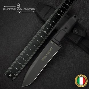 意大利进口ExtremaRatio极端武力杜宾犬四代战术野营户外直刀锋利
