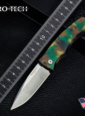 美国进口PROTECH超技术2025刀展限量款DUKE.2高硬度粉末钢折叠刀