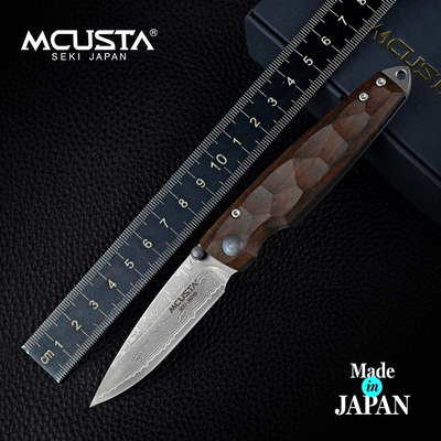 日本进传世家徽高硬度便携折叠刀