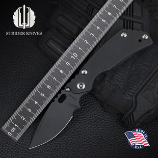 美国Strider Knives挺进者2025刀展藏品PT户外战术便携折叠刀收藏