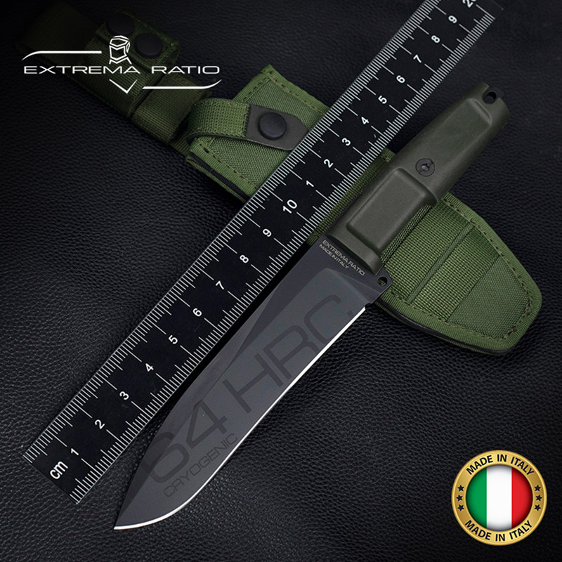 意大利进口ExtremaRatio极端武力杜宾犬户外多功能高硬度战术直刀