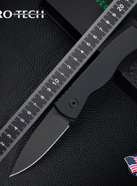 美国进口PROTECH超技术TR-2刀展藏品户外高硬度粉末钢便携折叠刀