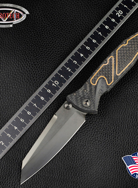 美国进口Microtech微技术海豹精英户外战术装备m390粉末钢折刀dlc