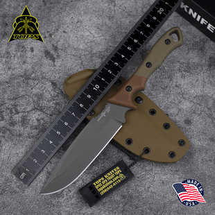 美国进口TOPS托普斯VTAC-05维京战术户外多功能野营生存直刀便携