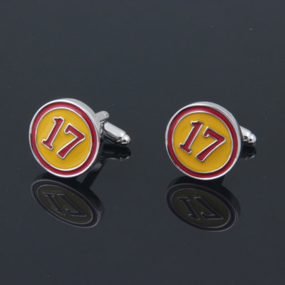 优质法式袖扣袖口袖钉 男士cufflinks 象形袖扣  Seventeen