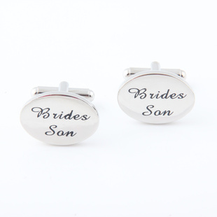 男士 cufflinks 婚庆类袖 袖 Brides 钉 扣 Son 扣袖