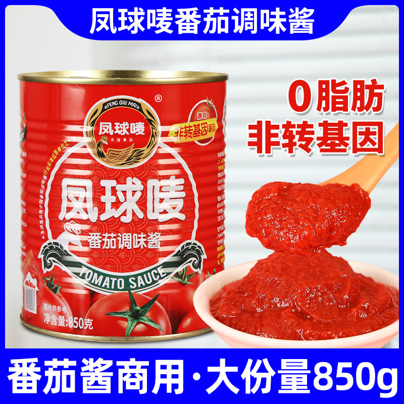 凤球唛番茄酱商用850g番茄调味酱