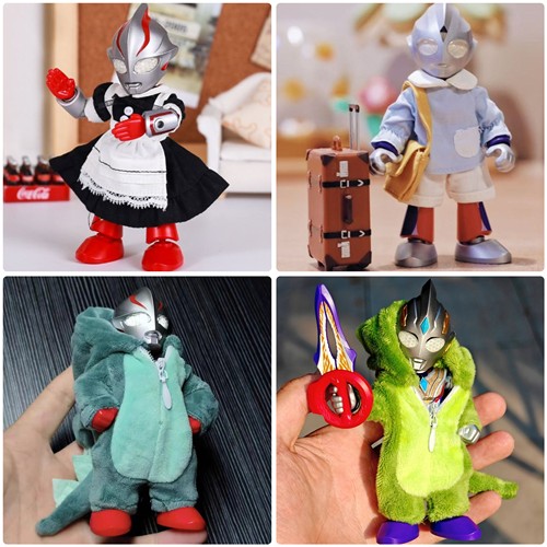 布鲁可奥特曼恐龙娃衣 女仆ob11娃衣 p10 阿巳体 甄嬛传 12分bjd