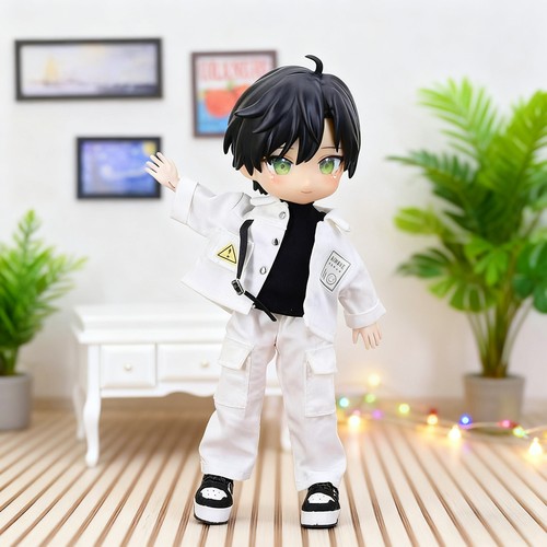 ob11娃衣夏季牛仔外套12分娃衣