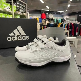 Japan adidas阿迪达斯男鞋 Trainer 魔术贴耐磨防滑棒球鞋 EG2401