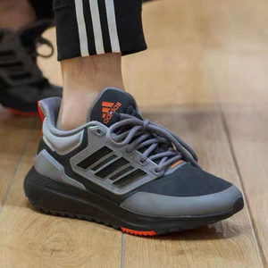 adidas阿迪达斯男子EQ21 RUN COLD.RDY低帮缓震休闲跑步鞋H00494