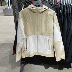 adidas阿迪达斯男装 春秋款 梭织运动休闲连帽防风夹克外套H39270