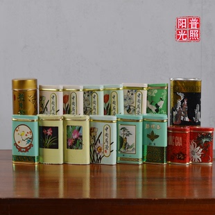 80年代90年代 装饰 影视道具 经典 怀旧 收藏 老茶叶盒