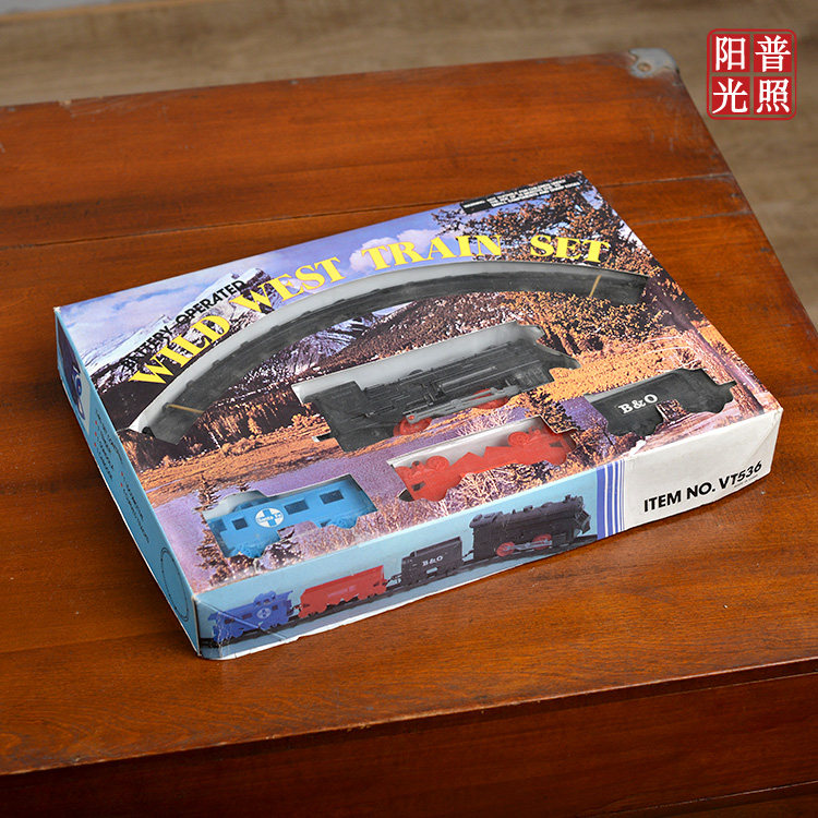 80年代90年代老物件儿童玩具怀旧收藏火车套装绝版轨道车