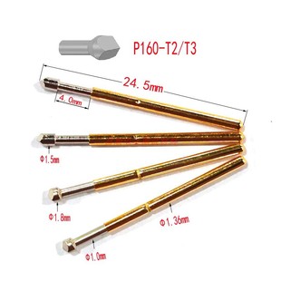 1.36弹簧顶针 三面棱形头 测试探针 夹治具针 工装 P160