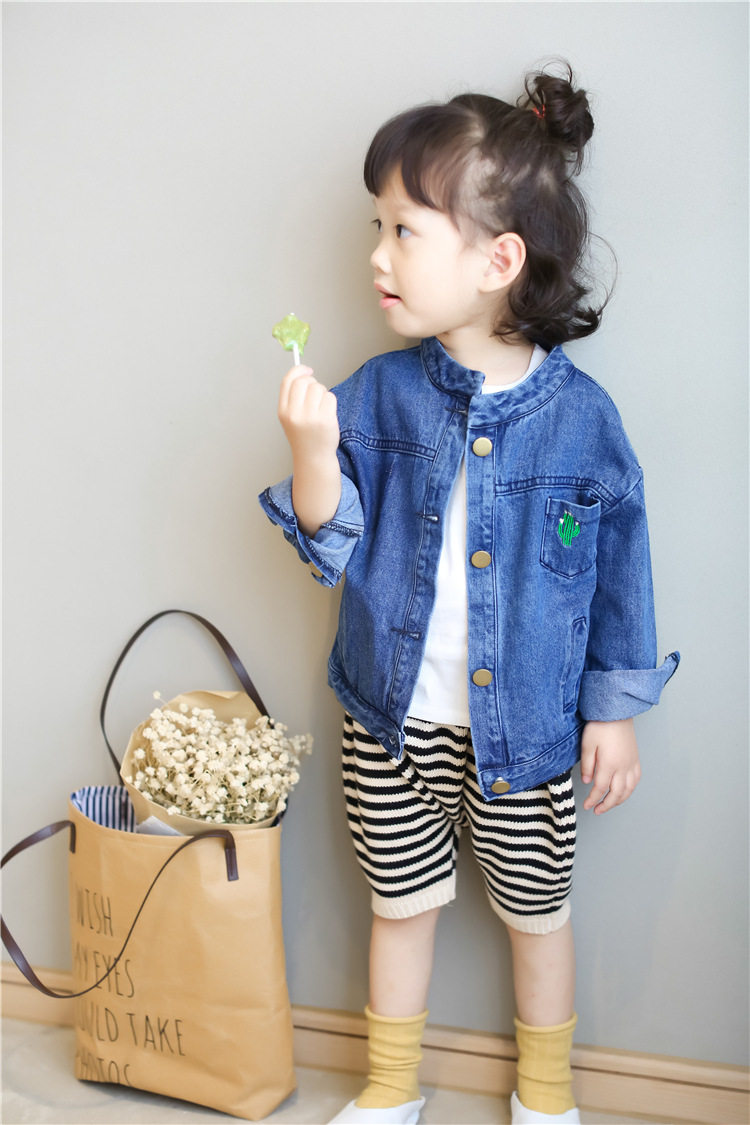 Veste pour fille en toile - Ref 2158166 Image 3