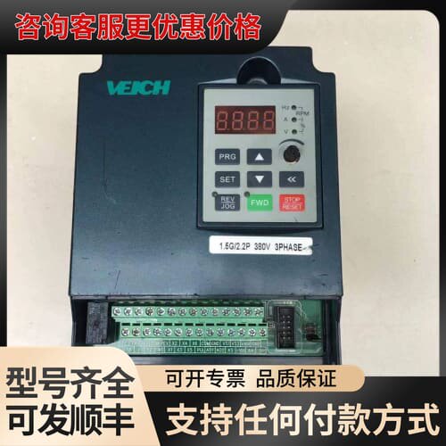 议价AC60-T3-1R5G/2R2P伟创380V1.5KW变频可维修