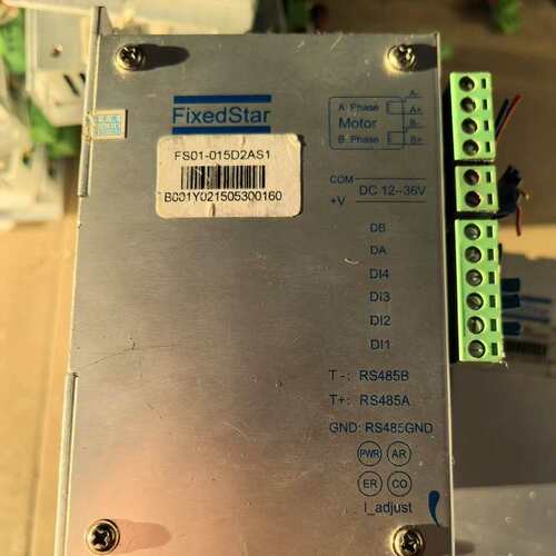 议价FixedStar步进驱动器，型号FS01-015D2AS1可维修