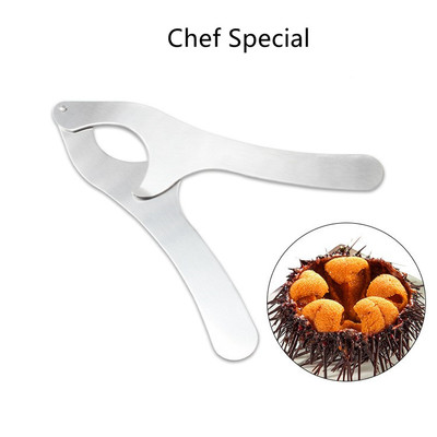 开海胆工具内脏夹厨师工具