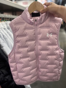 男女中大童秋冬轻薄羽绒马甲244105170国内代购 安德玛正品 童装