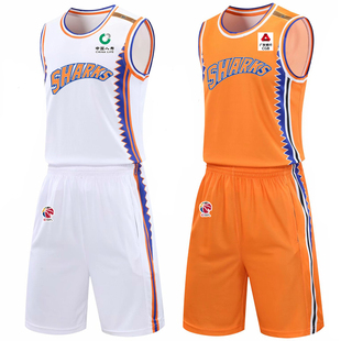 2021新款上海队球衣背心定制李添荣久事体育篮球服定制比赛队服