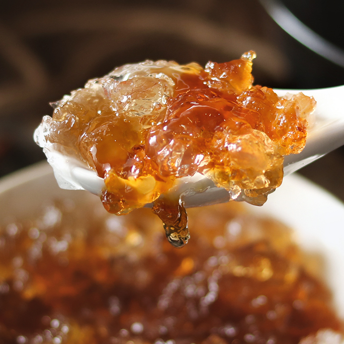 ÌÒ½ºÌìȻҰÉú150g ÔÆÄÏʳÓÃÌÒ½º ÌÒ»¨ÀáÌÒ½º¸þ¿É´îÅäË«Ôí½ÇÃ×Òø¶ú