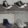 Туфли с высоким берцем от Rick Owens Drkshdw вельвет/джинсовая ткань destruction/пентаграмма разрушения/граффити mini 1