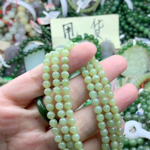 K5和田玉高油黄玉6690
