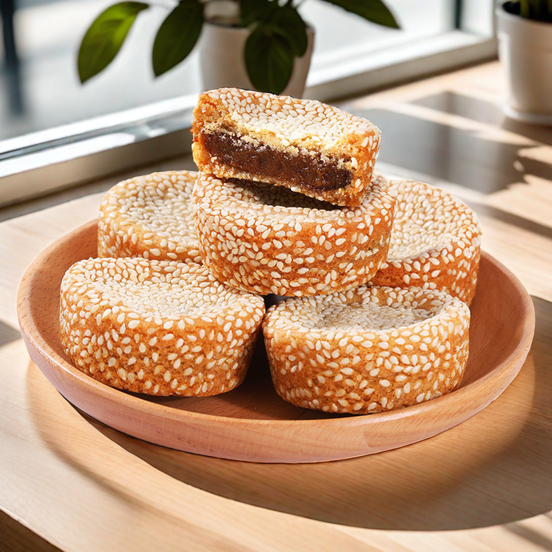 枣泥饼五仁老北京馅饼传统糕点