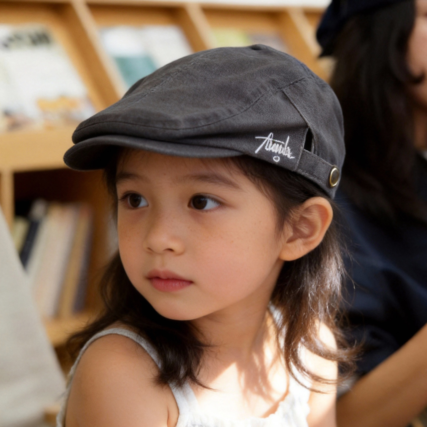 2026新款儿童帽子女童鸭舌帽男孩前进帽反戴贝雷帽春秋炸街痞帅潮