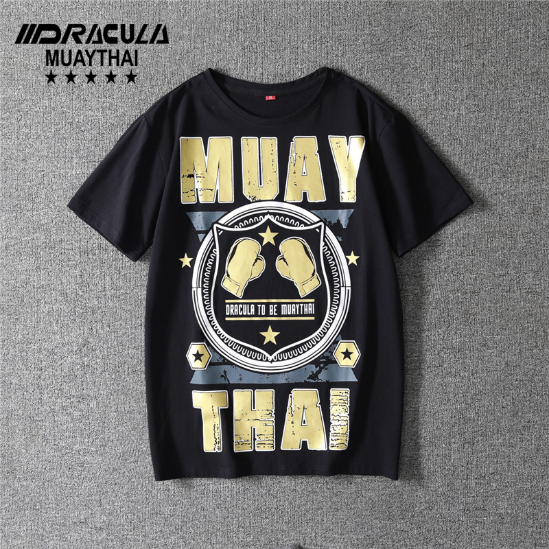 拳击mma儿童健身衣运动短袖t恤