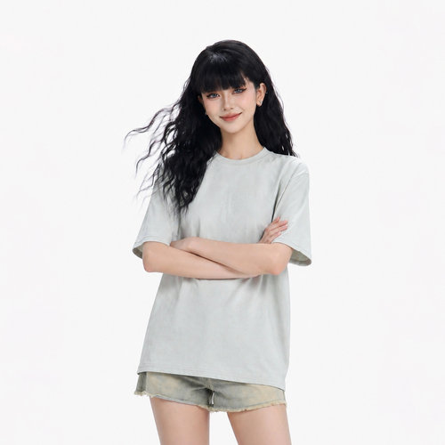 极简风纯色T恤女索罗拉速干