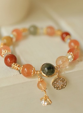 天然水晶福禄寿手链水晶手饰