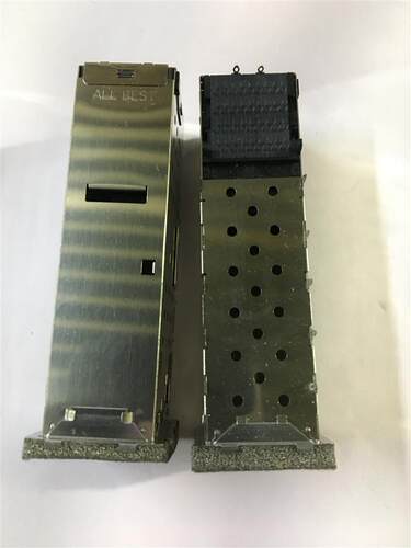ALL BEST 光纤连接器 R-DP-008040-7-B-N-16 2*1笼子 SFP连接器