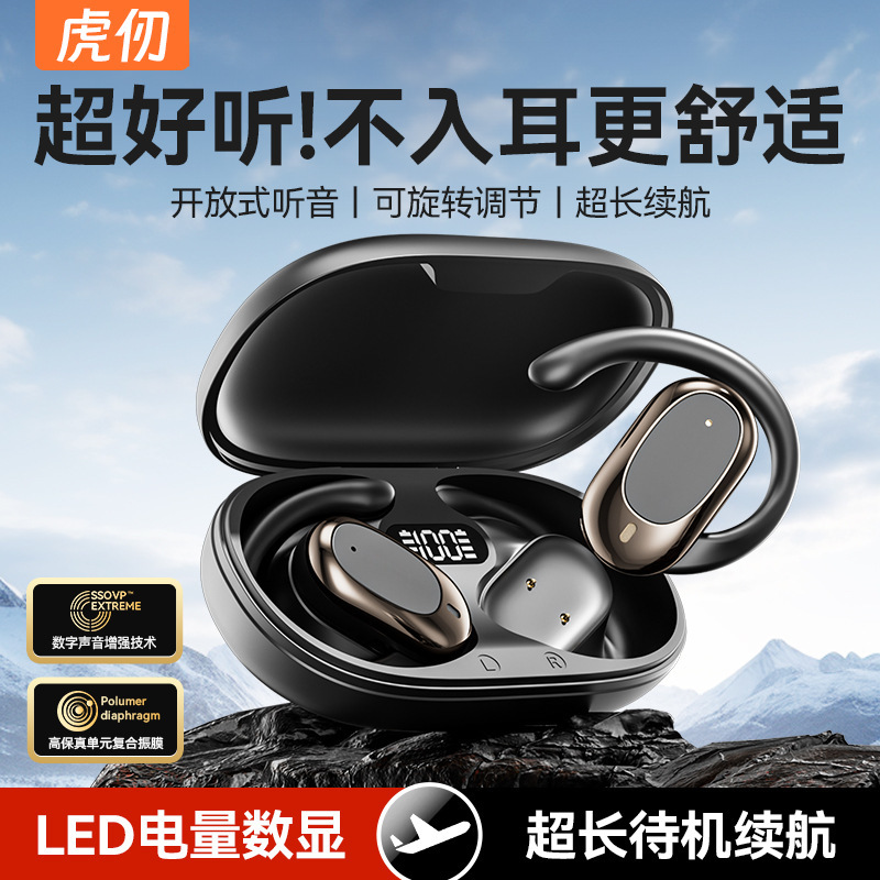 2024跨境电商爆款OWS挂耳式蓝牙耳机M57私模产品5.4耳机源头