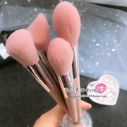 Sân khấu của trẻ em trang điểm hồng hồng đỏ đơn sắc blush rouge bột tinh tế và không trang điểm sun red trang điểm