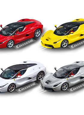 全新正品卡雷拉轨道赛车carrera132法拉利拉法恩佐LaFerrari白色